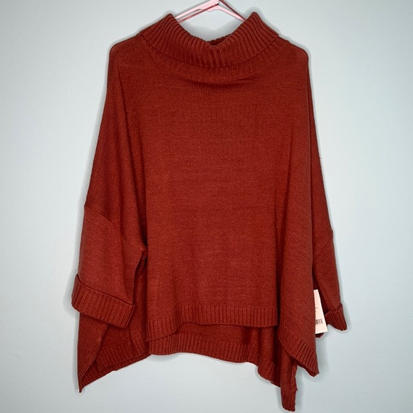 NWT Rust Orange Brown Sweater Women’s Size Large - Picture 5 of 5